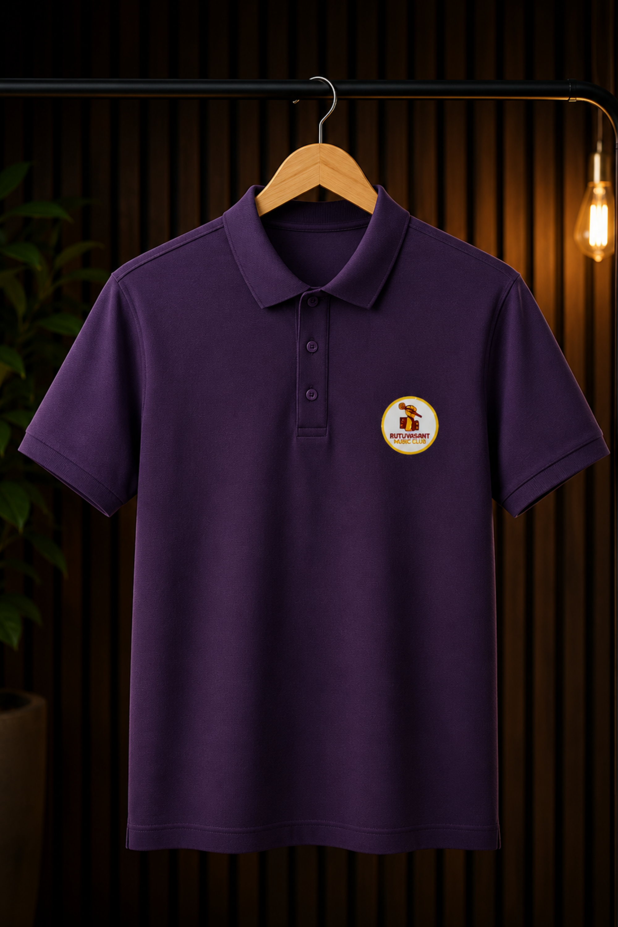 Men's Polo - Rutuvasant - Purple