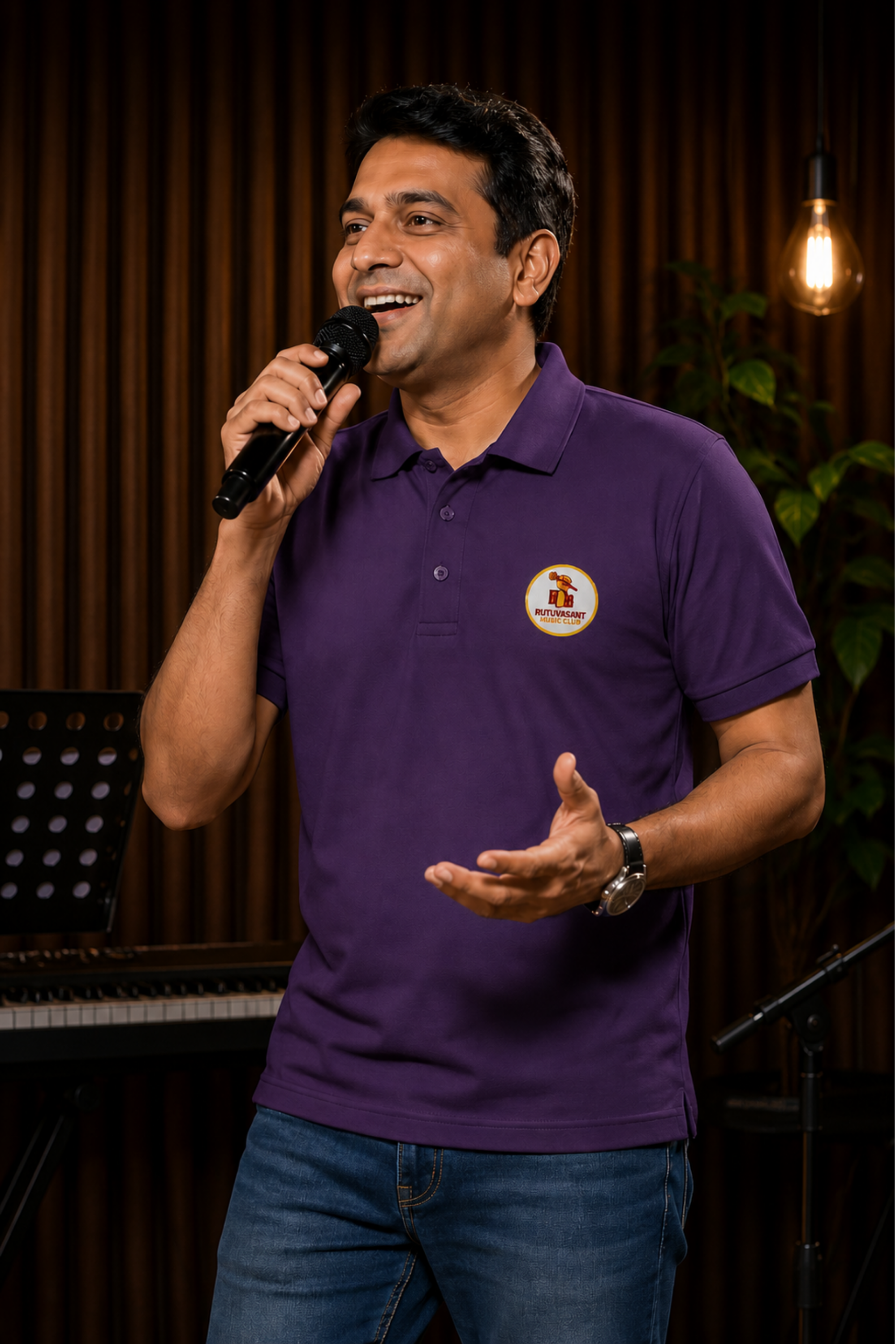 Men's Polo - Rutuvasant - Purple