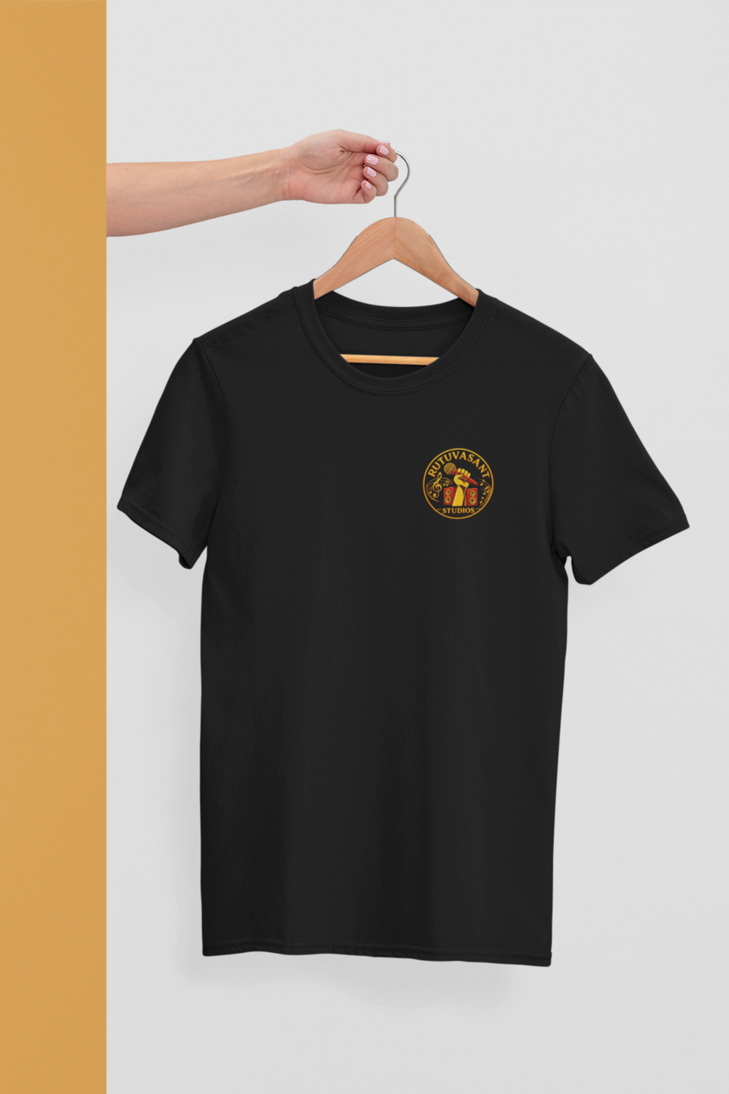 Stretch T-shirt 4 - Rutuvasant - Black