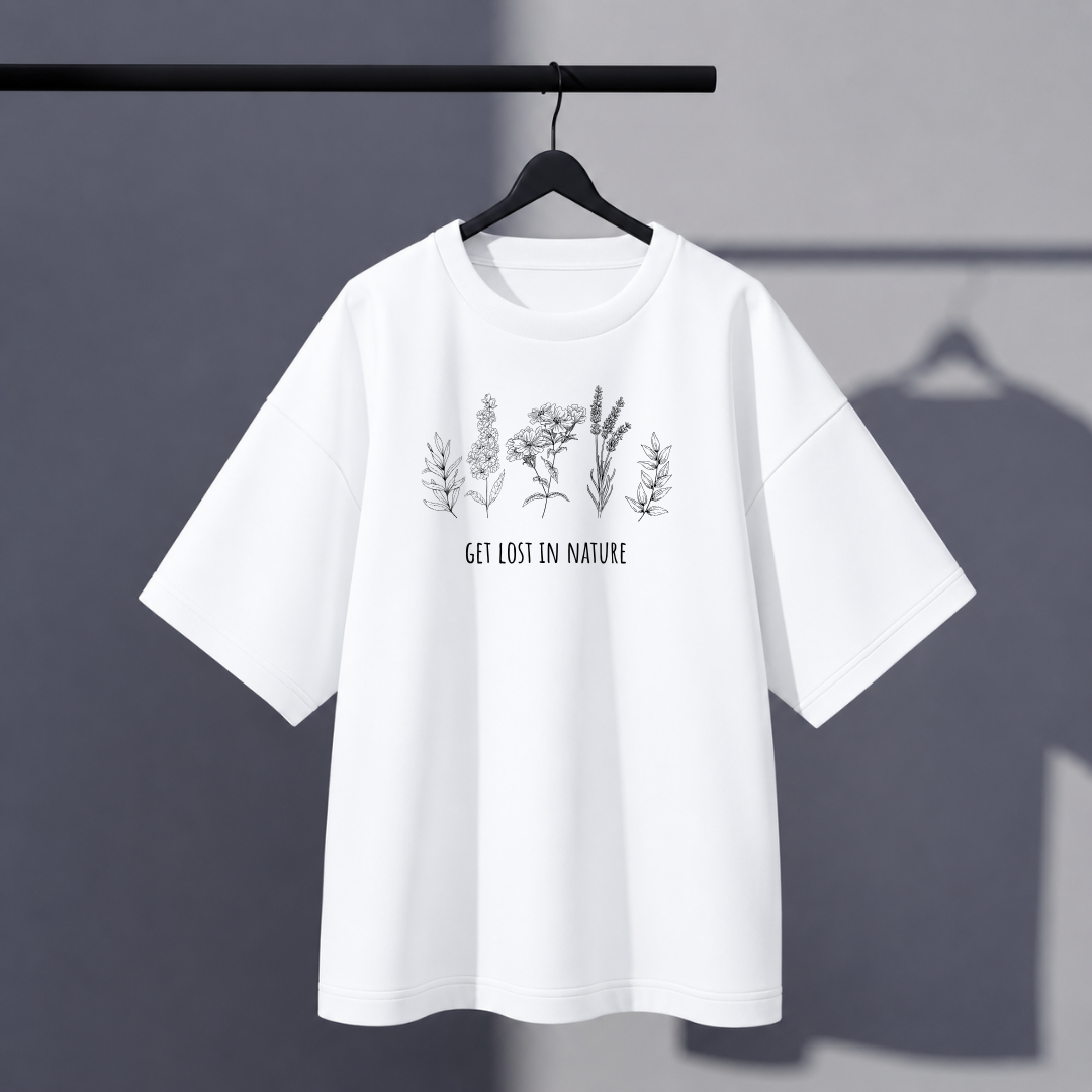 Unisex Nature Oversized Tee