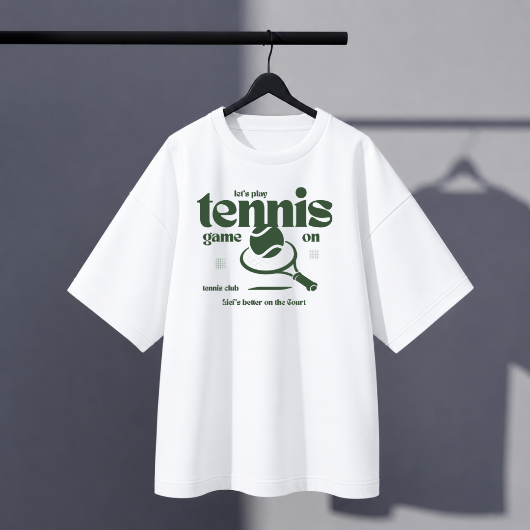 Tennis Oversized Tee