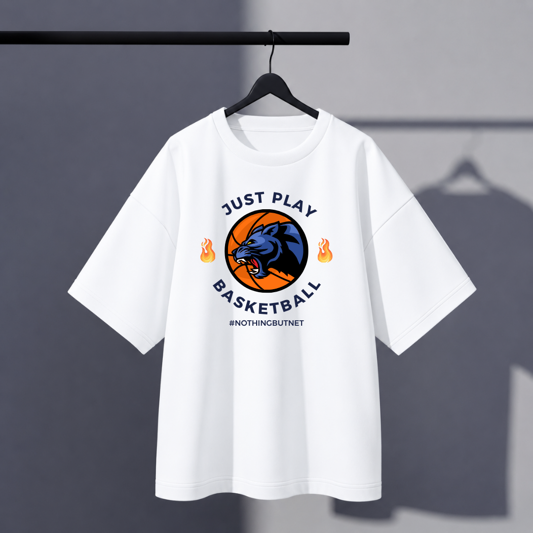 Unisex Basketball Oversized Tee