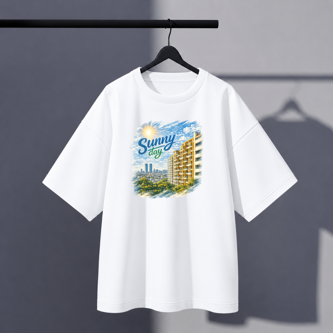Sunny Day Oversized Tee