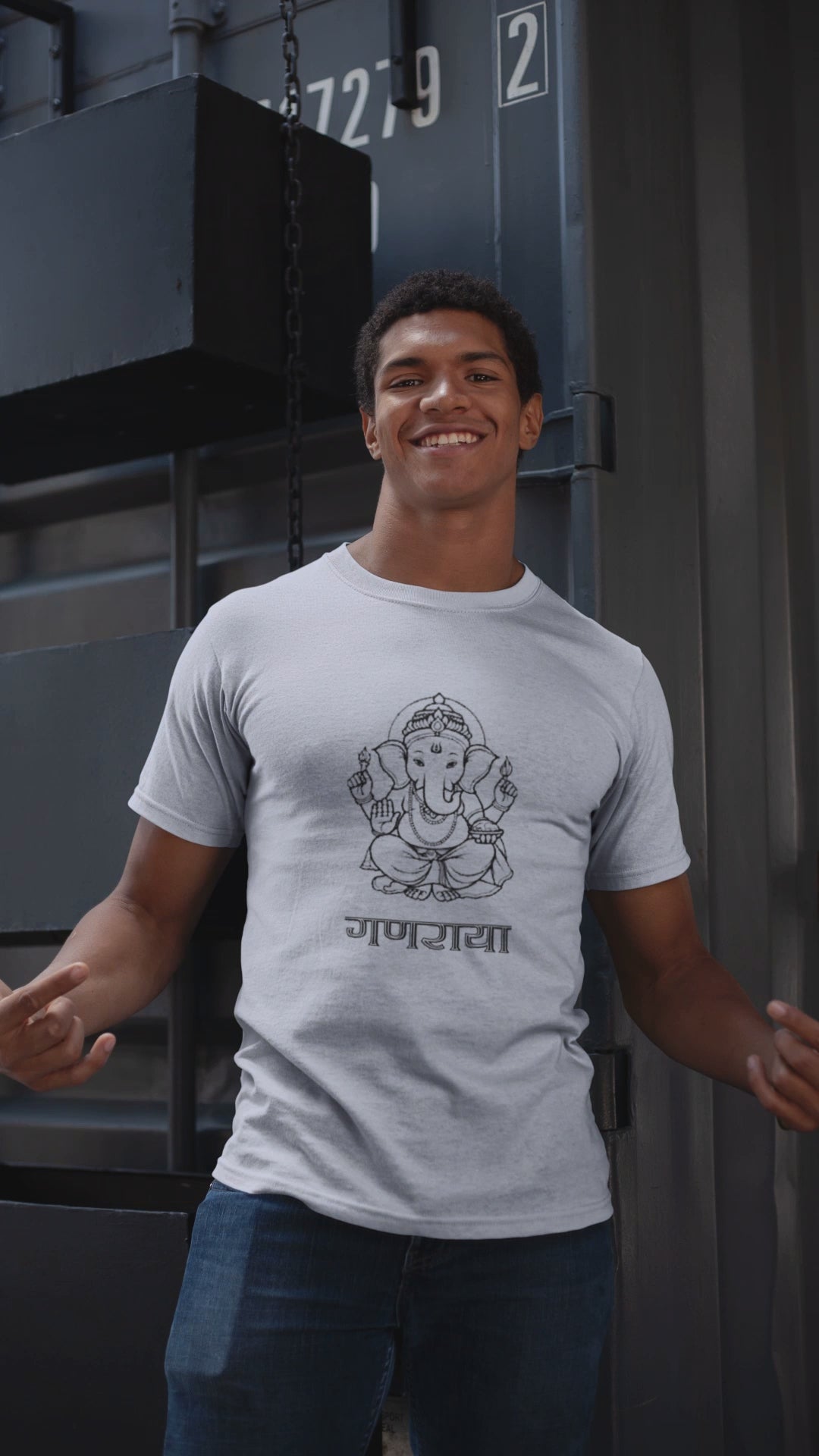 Ganaraya T-Shirt-White