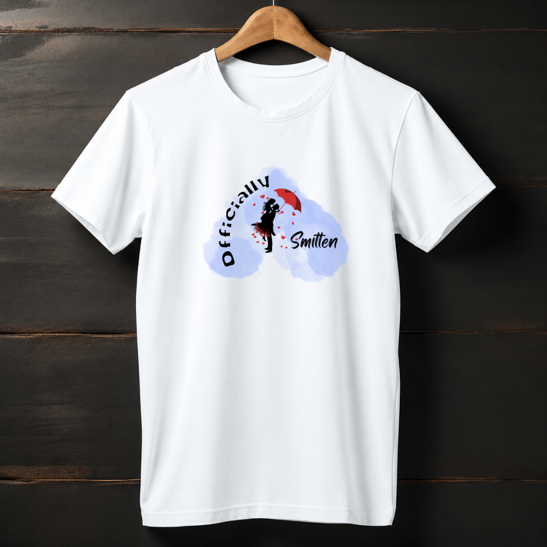Officially smitten stretch T-shirt